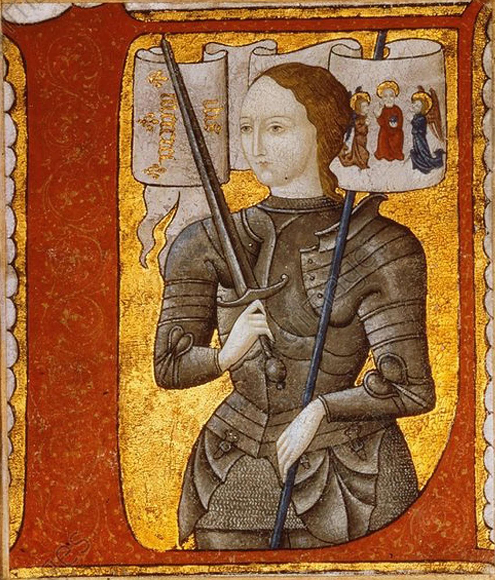 Joan of Arc convinced Charles VII she could lead his armies with no experience