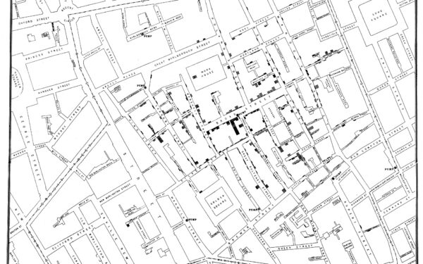 John Snow Broad Street pump: modern epidemiology and disease mapping