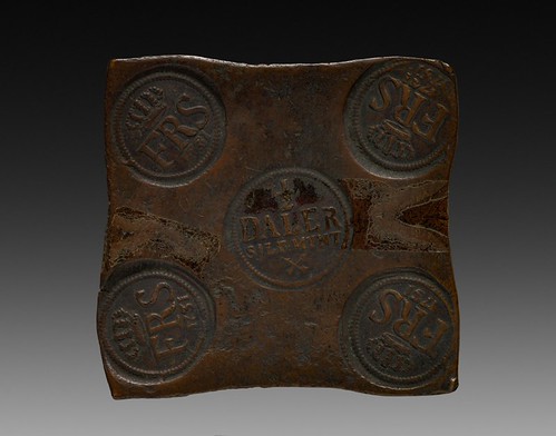 Swedish copper plate money