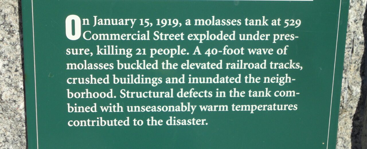 Great Molasses Flood: The of 1919