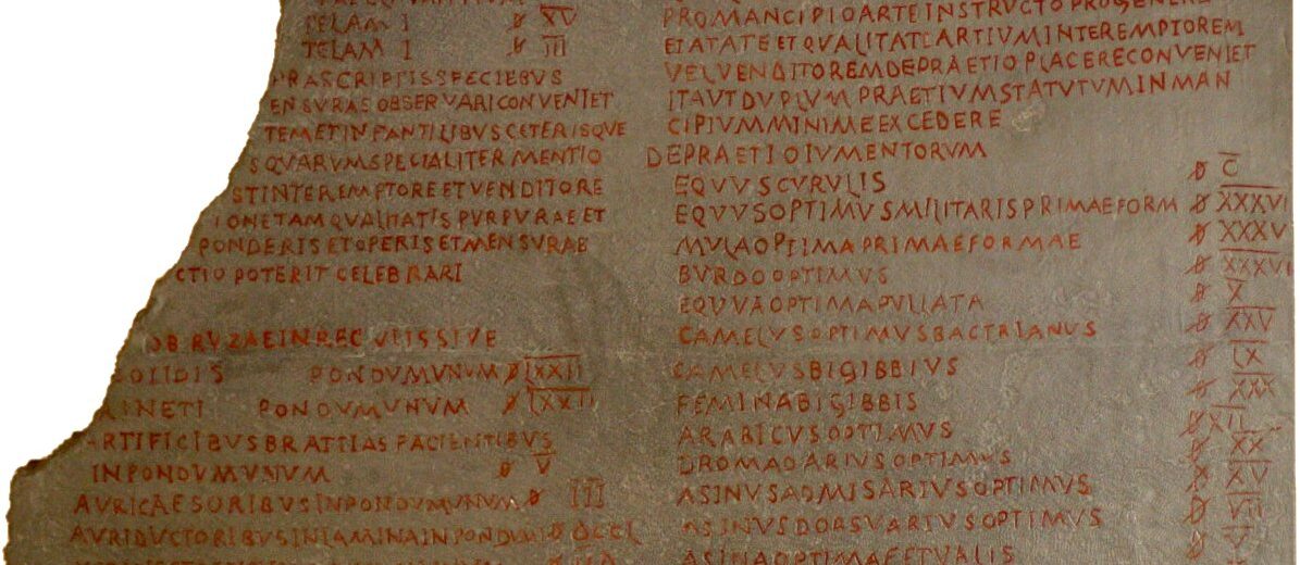 Edict on Maximum Prices: Why Diocletian Tried to Control Roman Inflation